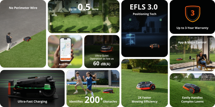 Segway Navimow X315 Robotic Lawn Mower