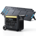Anker SOLIX F2600 Portable Power Station – 2560W/2400W with 3 200W Solar Panel