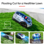 X3 Plus Wireless Robot Lawn Mower l 0.3 Acre