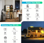 Anker SOLIX F3800 Power Station – 6000W Output, 9000W Peak – Reliable, High-Capacity Power for Home & RVs