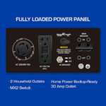 DuroMax XP5500EH 5,500 Watt Portable Dual Fuel Generator