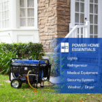 DuroMax XP5500EH 5,500 Watt Portable Dual Fuel Generator