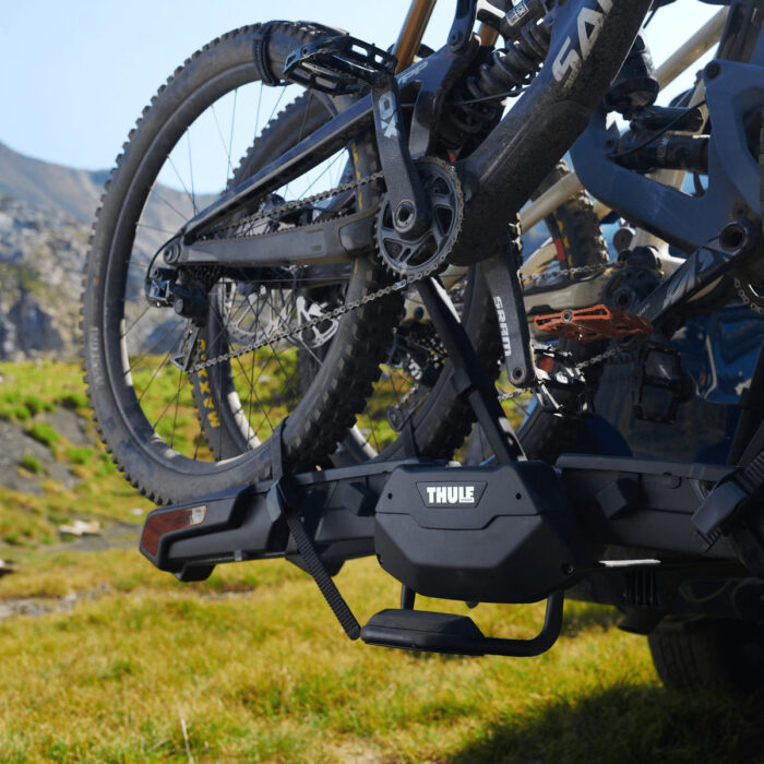 Thule Epos 2-bike foldable hitch platform bike rack - Image 8
