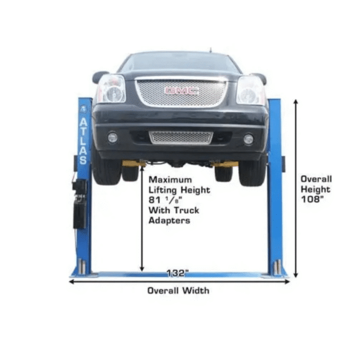 Atlas 8000 Lb Capacity Baseplate 2-Post Lift - Image 8