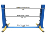 Atlas 8000 Lb Capacity Baseplate 2-Post Lift - Image 10