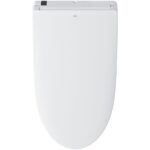 TOTO Neorest AS 0.8 / 1 GPF Dual Flush One Piece Elongated Chair Height Toilet with Integrated Smart Bidet Seat, Auto / Tornado Flush, PREMIST, and EWATER+ Cotton