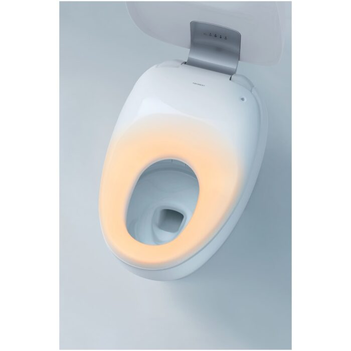 TOTO Neorest NX1 0.8 / 1 GPF Dual Flush Elongated Chair Height Toilet with Integrated Smart Bidet Seat, Tornado Flush, PREMIST, CEFIONTECT, and EWATER+