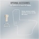 TOTO S7A Washlet Elongated Bidet Toilet Seat with EWATER+ Wand / Bowl Cleaning, Auto Open / Close Contemporary Lid, and Auto Flush Compatible